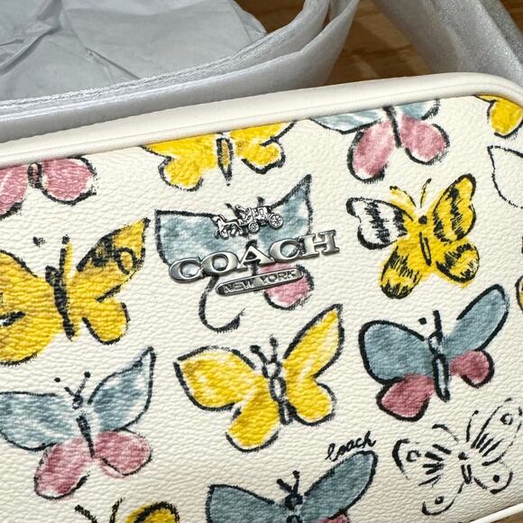 🦋Coach Mini Jamie Camera Bag With Butterfly Print - Picture 7 of 12